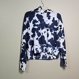 Cropped Tye Dye Hoodie